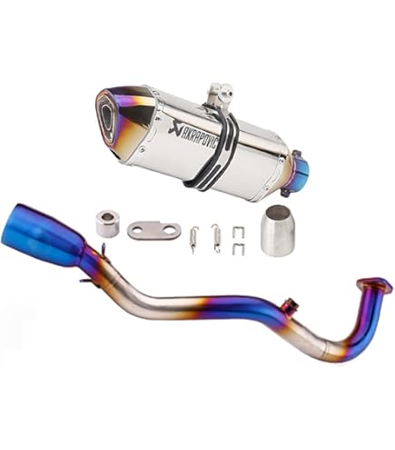 Amazon | HOHOEMU エキゾーストパイプ 中間パイプ エキパイ シグナスX