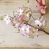 BAGEHUA Lilian ロングブランチに絹のフラワーシミュレーション室ホーム家具 False の花の宝石類の装飾品、ピンクの 1 つのブランチ