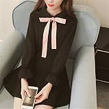 マタニティウェア 服 レジャー ワンピース リボン ゆったり カジュアル ワンピース 妊婦服 産前 産後 レディース マタニティワンピース M 写真色