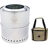 Field to Summit フレイムストーブMAX MINI OFBMAXMI 二次燃焼 ボンファイア 焚き火台 ファイアーピット キャンプファイヤー ウッドストーブ 薪 ステンレス 304 キャンプ キャリーバッグ付き 焚火台 コンパクト 手軽