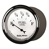 自動メートル1216の古いTymeの白II; 燃料のレベルゲージ