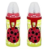 NUK Ladybug Silicone Spout Active Cup, 10-Ounce by NUK