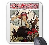 アルフォンス・ミュシャ『 モラヴィアの教師聖歌隊 』のマウスパッド：フォトパッド（世界の名画シリーズ）