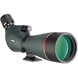 SVBONY SV406P フィールドスコープ 20-60x 80mm スポッティングスコープ EDガラス バードウォッチング デュアルスピードフォーカス アーチェリースコープ IPX7防水 ターゲット観測 射撃 野鳥観察 星空観測