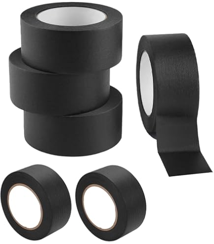 Amazon.co.jp: マスキングテープ ベーシック マステ マットブラック