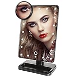 Makeup Mirrors, StarVast Professional Desktop Touch Screen 180 Degree Free Rotation Vanity Mirrors w