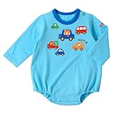 ミキハウス ホットビスケッツ (MIKIHOUSE HOT BISCUITS) ボディシャツ 71-1501-780 80cm ブルー