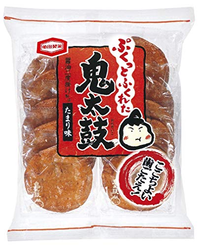 亀田製菓 鬼太鼓たまり味×12袋 亀田製菓 鬼太鼓たまり味×12袋