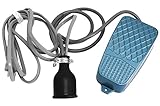 ミナトワークス 100V電動機器用 足踏み式スイッチ (コード長さ：約3m)