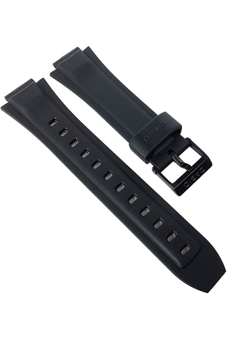 Genuine Watch Band 15mm Black Rubber Strap Casio 10572288 10163776 LX-610-1A2  LX-610-1A MW-600-1B : Amazon.com.au: Clothing, Shoes \u0026 Accessories