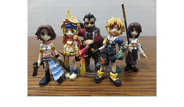 Amazon Co Jp Ff10トレーディングアーツミニ フィギュア Mini ファイナルファンタジー10 ティーダ ユウナ アーロン リュック ホビー 通販