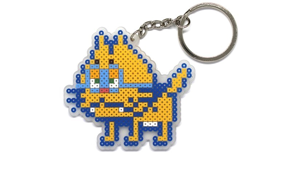 Amazon おそ松さん エスパーニャンコ アイロンビーズ風キーホルダー アニメ 萌えグッズ 通販