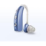 高齢者集音器,充電式集音器,耳掛け型デジタル集音器,音質が良い,2つの周波数,降噪,敬老の日 母の日 父の日,日本語の説明書,青