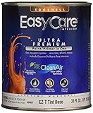 True Value ezt-qt Easycareペイント/プライマーin one Tint内部Eggshell、1-quart