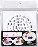 NEW ERLANA Shower Drain Hair Catcher Filter Hair Trap Adhesive Sticker for bath [並行輸入品]