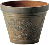 GREEN HOUSE SOFT PLASTIC PLANTER ROSE&GRAPE SERIES ブドウ ブラウン 3061/BR