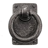 Iron Valley – グレー4.5 " Ring Pull – ドア&ゲートハンドル – Solid Cast Iron