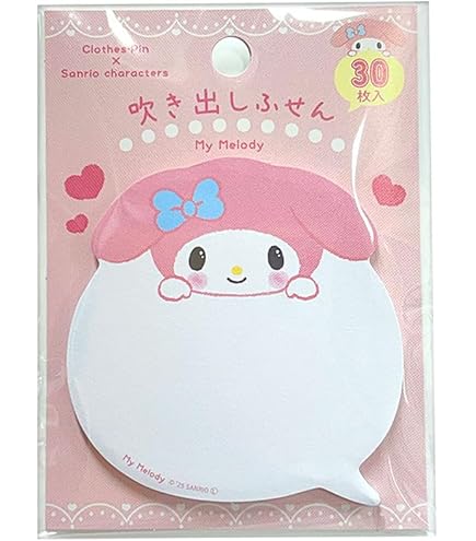 マイメロディ わくわくデイズ♪ダイカット付箋付き 41XzOmcEYJL.jpg_BO30,255,255,
