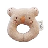 日本製　オーガニックコットン　ベビーおもちゃ　にぎにぎ　ゆるゆるコアラのドーナツ　Amorosa mamma　アモローサマンマ