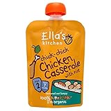 Ella's Kitchen Organic Chick- Chick- Chicken Casserole with Rice 7mth+ (130g) 米7Mth +とエラのキッチン有機chick