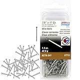 National Hardware V7711 7/8" x 17 Ga. Wire Nails in Stainless Steel [並行輸入品]