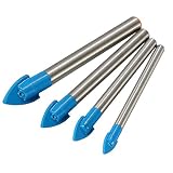Sndy 6/8/10/12mm の三角形の先端のガラスドリルビット 6-12mm のタイルの Cermic のドリルビット - 12mm