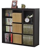 不二貿易 リビング収納  大容量 ダブルスライド 本棚 ブラウン DS9090BR 81816