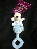 DISNEY PARKS EXCLUSIVE : Mickey Mouse Plush Baby Rattle by Disney Parks