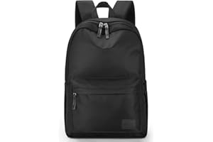 [HOMIEE] リュック レディース 軽量 バッグ 大人 A4 15ポケット 防水 14インチPC ビジネス バックパック マザーズバッグ おしゃれ 通学 通勤 人気 ファッション ナイロン 大容量 メンズ 男女兼用 バックパック トラベル ギフト