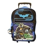 Batman: Dark Knight Rolling Backpack w/ Water Bottle NEW 2008 [並行輸入品]