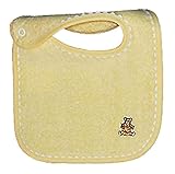Raindrops Unisex Appliqued Bib, Yellow by Raindrops