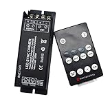 ILS - DC12-24V 25A RF Wireless Remote Controller LED Dimmer for Single Color Strip Light