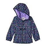 OSHKOSH (オシュコシュ) B'gosh ベビー 中綿 フルジップ フード ジャケット ドット (ネイビー) Fleece-Lined Infant Dot Jacket (NAVY) (18M