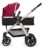 高ビュートロリー、軽い折り畳み式ベビーカー、ベビーカー、フラットベビーベビーカー、夏の双方向携帯トロリーを横たえて横になることができる ( 色 : パープル ぱ゜ぷる )