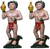 Design Toscano Island King Cast Iron Bottle Opener: Set of Two [並行輸入品]