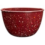 Zak! Designs Confetti Pub Bowls (Set of 6) Durable and BPA-free Melamine 6 Brick [並行輸入品]