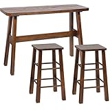 タマリビング ダイニング3点セット ベルク ダークブラウン 50001306-26