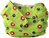 Cuteybaby All in One Modern Cloth Diaper, Flower Power, Infant by CuteyBaby