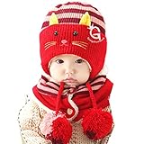 MissとMr　 ニット帽 ネックウォーマー セットマフラー ケープ スヌード ニット帽子ニットキャップ キッズ ベビーかわいい 秋 冬防寒ふわふわ 防寒 プレゼント ハロウィン コスチューム 子ども