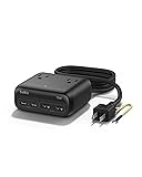 Belkin 7 in 1 充電ステーション TÜV認証 最大70W 急速充電 USB-C×2 USB-A×2 AC×3 同時充電 PC スマートフォン MacBook 1.5mコード付属 電源ポート ブラック SRZ001ja5