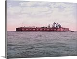 The Henry Fordプレミアムシックラップキャンバス壁アート印刷題名Fort Sumterチャールストンs.c 40" x 30" ah0200-0451_24_40x30_none