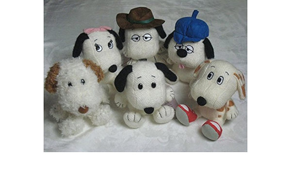 Amazon Co Jp Snoopy Museum Plush Snoopy Museum Tokyo Today Steve One One Snoopy Andy Olaf Spike Bell Ma Burusu Peanuts Hobbies