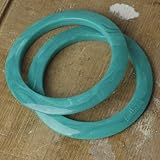 Teethease Round Bangles Toy, Green Marble [並行輸入品]