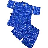 子供 甚平 キッズ ベビー 男の子 夏物 夏祭り fo-jinb 90cm No.02