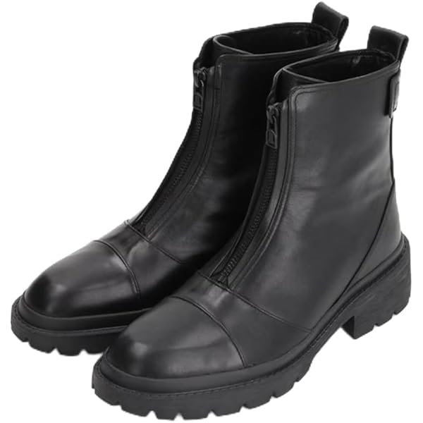 Amazon | [ランバンオンブルー] レースアップショートブーツ