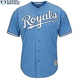 Lorenzo Cain Kansas City Royals # 6 MLBメンズクールベース代替ジャージーブルー( XLサイズ)