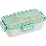 スケーター(Skater) 松花堂 ふんわり盛れる ドーム型フタ 弁当箱 530ml パウダーパステル グリーン 日本製 PFLB6S