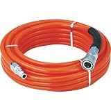 TRUSCO(トラスコ) αウレタンブレードホース 7X10mm 5m カップリング付 TUH5 × 10巻 【ケース販売】