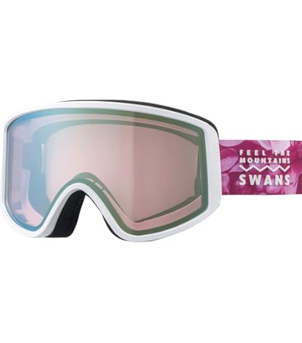 Amazon | SWANS(スワンズ) スキー スノーボード ゴーグル くもり止め