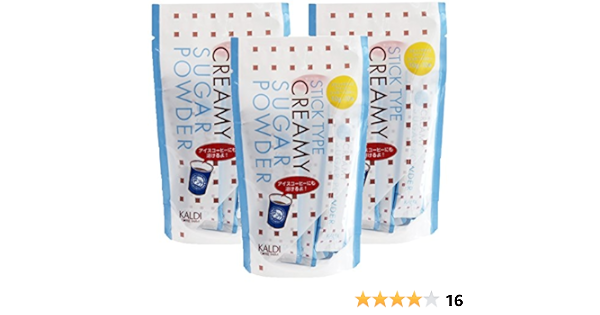 Amazon カルディオリジナル クリーミーシュガーパウダー スティック 10g 10本 3p ３個セット Kaldi カルディ 砂糖 甘味料 通販